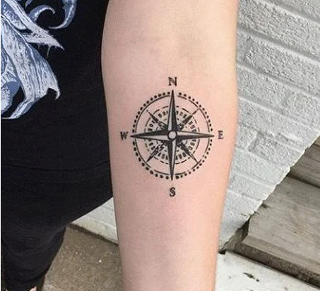 compass tattoos